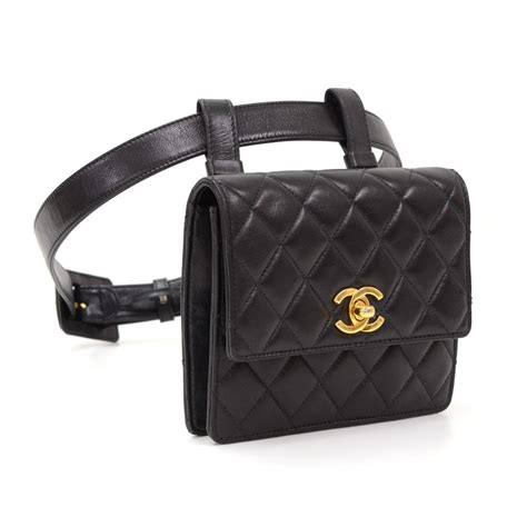 chanel quilted bag|chanel waist bag vintage.